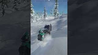 sledders lynx sledding gameplay coolgame funnyvideo wheelie whiskeytube snow snowmobile [upl. by Rehpotsrik]