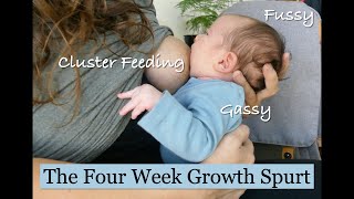 Breastfeeding Through the Four Week Growth Spurt [upl. by Acimad]