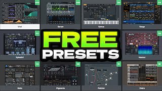 The BEST Website for FREE VST Presets Loops and Skins 💯 [upl. by Veronika]