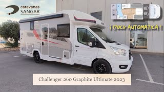 2023 Challenger 260 Graphite Ultimate  CARAVANAS SANGAR [upl. by Enivid18]