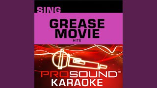 Grease Karaoke Lead Vocal Demo In the Style of Franki Valli [upl. by Akeem]