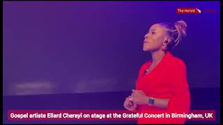 Gospel artistes Ellard and Sharon Cherayi on stage at the Grateful Concert in Birmingham UK [upl. by Georgi]