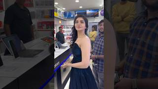 Anchor Varsha Spotted at N4U Mobile for lGRAND LAUNCH VIVO Y300 youtubeshorts [upl. by Risa]