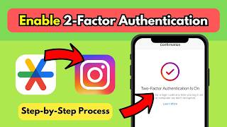 Enable 2FA Instagram  Turn on Twofactor Authentication Instagram connect to Google Authenticator [upl. by Ivar603]