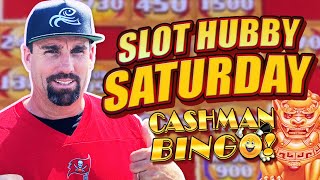 SLOT HUBBY GOES WILD PLAYING CASHMAN BINGO  WATCH OUT [upl. by Lukin]