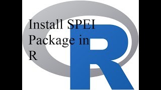 How to Install SPEI Package in R Software [upl. by Mott]