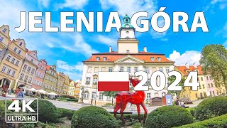 Jelenia Gora Poland Walking Tour ☀️ 4K Ultra HD – With Captions [upl. by Atiluap155]