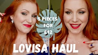 LOVISA JEWELLERY HAUL  5 PIECES FOR £12 [upl. by Sallyanne]