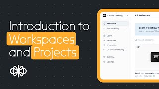 Intro to Voiceflow  Workspaces 2022 [upl. by Elleivad]