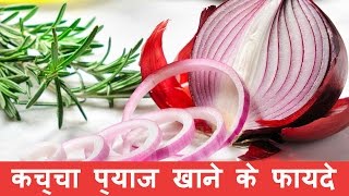 कच्चा प्याज खाने के फायदे  kacha pyaz khane ke fayde in Hindi Gyan Ki Baatein [upl. by Swec]