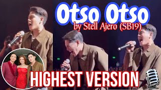 OTSO OTSO cover BY STELL AJERO SB19  NEWFRONTIER THEATER  02Mar2024 🎙️ [upl. by Emsoc]