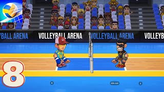 Volleyball Arena Spike Hard  Gameplay Walkthrough Part 8 Android iOS [upl. by Zink]