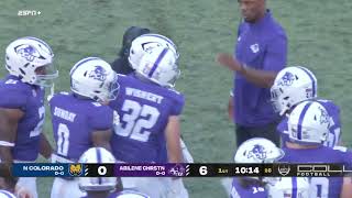 ACU Football vs Northern Colorado  83123 [upl. by Holmun]