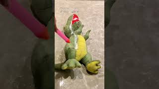 Super stress relieving cleaning of plush toys [upl. by Ardnaik]