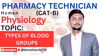 Blood Groups  Physiology  Pharmacy Technician  Dr MS Khan [upl. by Ynnod]