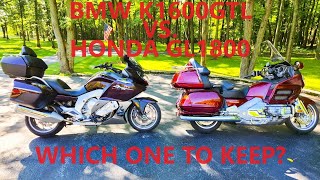 2014 BMW K1600GTL vs 2005 Honda GL1800Which one to keep [upl. by Atin]