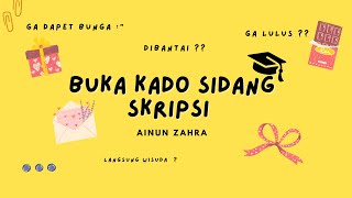 Akhirnya Buka Kado Setelah Sidang Skripsi ✨🧠🎁 [upl. by Eelyk]