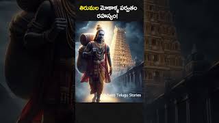 తిరుమల మోకాళ్ళ పర్వతం రహస్యం adishaktitelugustories tirumala venkateswara god telugutelugugod [upl. by Eisler477]