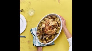 Recette du poulet fermier au citron [upl. by Ailhad]