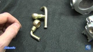 Easy Zinc Plating and Yellow Chromate on Banjo Fittings Copy Cad alternative [upl. by Genna]