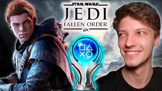 A PLATINA QUE REDESPERTOU O MEU GOSTO POR STAR WARS STAR WARS JEDI FALLEN ORDER  REVI PLATINA [upl. by Enilaf228]