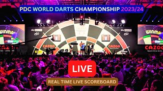 202324 PDC World Darts Championship LIVE Score UPDATE Today Final Match Jan 03 2024 [upl. by Ahsets]