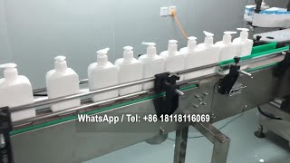 Automatic 8 Heads Disinfectant Alcohol Hand Sanitizer Bottle Filling Machine Line [upl. by Arua]