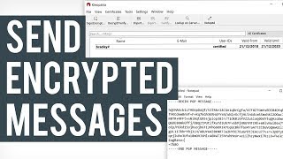 How To Use PGP Encryption  gpg4win Kleopatra Tutorial [upl. by Notsahc891]