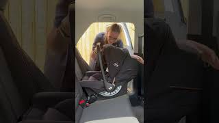 Introducing the Joie Sprint car seat The install is 👌🏻 baby car seat ukmums [upl. by Danyluk]