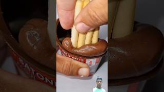 Nutella ampGO Chocolate Dipping  ASMR [upl. by Ainimre]