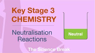 Key Stage 3 Chemistry  Neutralisation Reactions [upl. by Lilak30]