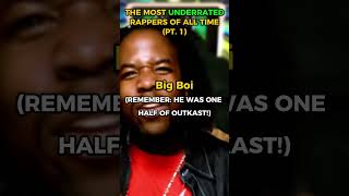 The Most UNDERRATED Rappers Pt 1 rap hiphop shorts [upl. by Vaasta464]