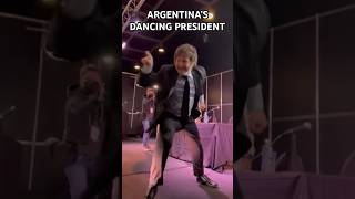 Argentinas New Dancing President Javier Milei Goes Viral [upl. by Anatak]