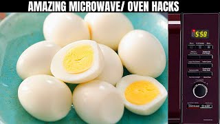 Latest AmazingTime Saving MicrowaveOven Hacks।Helpful for Everyday Cooking।Microwave TipsRecipes [upl. by Marienthal106]