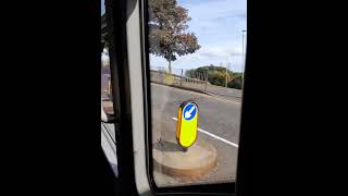 Xplore Dundee Enviro 400mmc 8905 steep hillclimbing in Dundee operating route 5A to Barnhill [upl. by Bellew595]