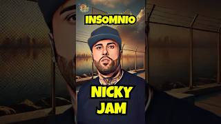 Insomnio  Nicky Jam Letra  Lyrics shorts [upl. by Ecnav233]