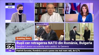 MAE rus Moscova cere ca NATO să se retragă din România și Bulgaria [upl. by Nonek]