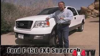 2004 Ford F150 FX4 4x4 Test  4x4TV Test Review Videos [upl. by Kreager337]