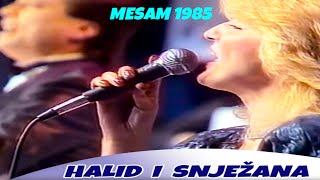 Halid Bešlić amp Snježana Komar  Izanesen tom ljepotom MESAM 1985 halidbeslic [upl. by Yrnehnhoj424]