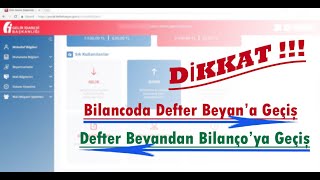 Defter Beyan Defter Yönetimi ve Bilançoya Geçiş İşlemleri [upl. by Reppep]