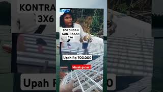 HARGA BORONGAN KONTRAKAN 3X6 [upl. by Winshell]