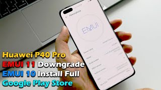 Huawei P40 Pro Install Google Play Store EMUI 11 [upl. by Ennaus]