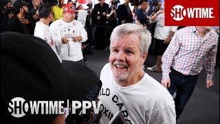 Freddie Roach Media Workout Interview  SHOWTIME PPV [upl. by Ashmead557]