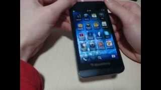 Обзор BlackBerry Z10BlackBerry OS10 2014 Мои впечатление от него [upl. by Lail]