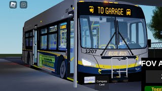 SCBCTA Translink Roblox New Flyer XD40 2012 1207 FT Diamondman2946 [upl. by Asertal]