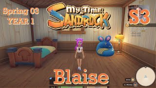 Burgess Fishing and a Sword – My Time at Sandrock – Blaise – Ep03 [upl. by Lanoil]