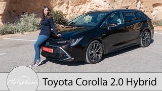 2019 Toyota Corolla Touring Sports 20 Hybrid Fahrbericht  Dynamisch genug  Autophorie [upl. by Ahsirek604]