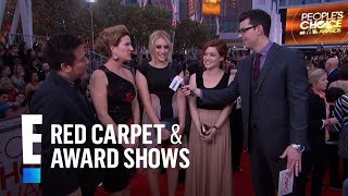 Suburgatory on the Red Carpet  E Peoples Choice Awards [upl. by Nellek257]