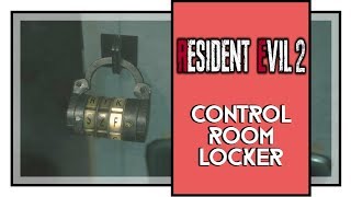 Resident Evil 2 Remake Sewers Control Room Locker Code [upl. by Rezzani98]