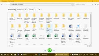 Windows 10 backups How to Recover files and folders to their original locations in file history [upl. by Hannaj]